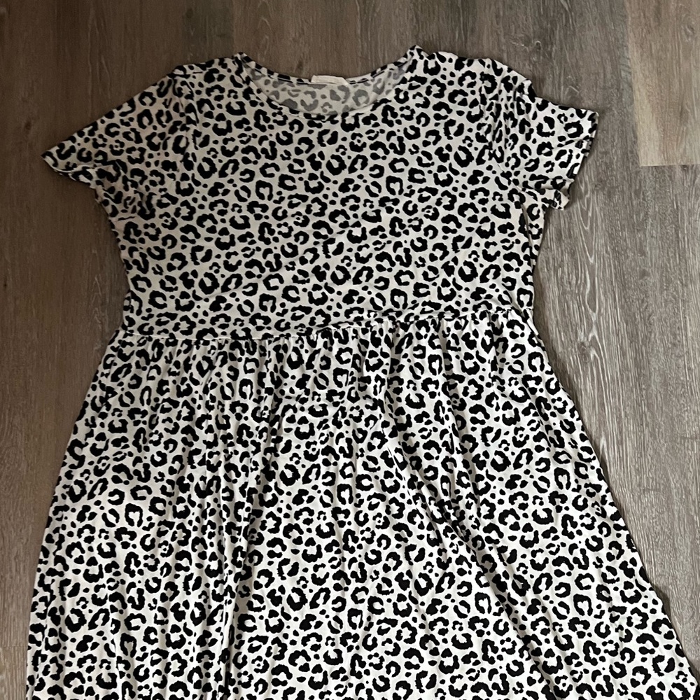 Cheetah maxi dress